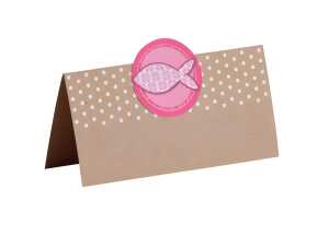 Komm./Konf. Antonia Tischkarte Kraft/Polka