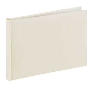 Fotoalbum 24x17cm zum Einkleben Sand - Fine Art, 36 weiße Seiten,