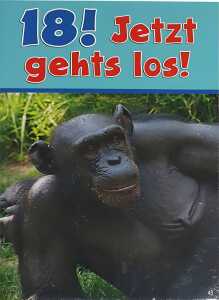 Glückwunschkarte Tiere Motiv 6028-A-43