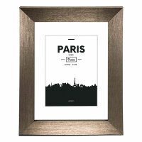 Bilderrahmen Kunststoff Paris Stahl 15x20cm - für...