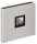 Fotoalbum Black & White grau, 26x25 cm, Leinen