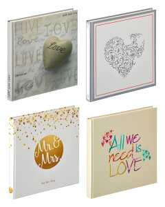 Hochzeitsalbum Composition 30x30 cm - 4 Designs sortiert 50 Seiten