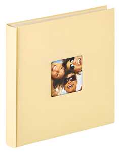 Selbstklebealbum Fun creme, 33x34 cm - 50 weisse Seiten