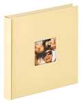 Selbstklebealbum Fun creme, 33x34 cm - 50 weisse Seiten