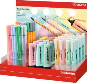 Stabilo Tintenschreiber Textmarker Fasermaler Display M