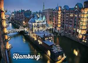 Postkarte Hamburg Historische Speicherstadt