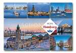 Postkarte Hamburg Moin Hamburg