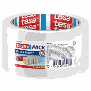 tesapack Solid & Strong Paketband transparent