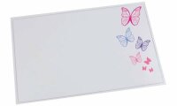 Schreibunterlage Durella Emotion Butterfly 40x53cm, klar...