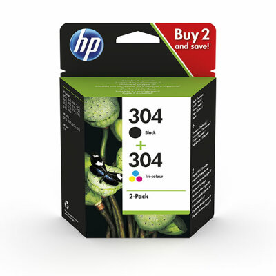 HP Druckerpatrone 304 black & color 3JB05AE