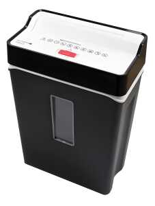 Aktenvernichter PS 53CC,6Bl.P4,schw Partikelschnitt 4x40 mm bis 6 Bl