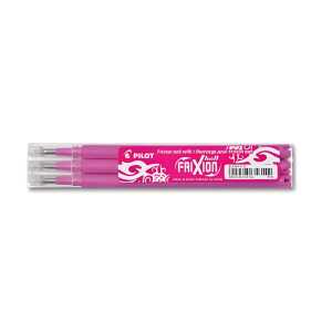 PILOT Tintenrollermine FriXion BLS-FR7 - 0,4 mm, pink, 3er Pack