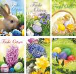 Glückwunschkarten 100er Ostern 6fach sortiert...