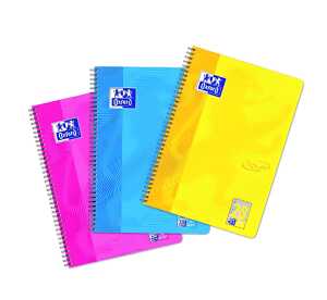 Oxford Touch Collegeblock A4+, L28, sortiert, 80 Blatt Optik Paper