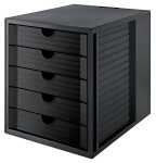 HAN Schubladenbox SYSTEMBOX KARMA - A4/C4, 5 Schubladen,...
