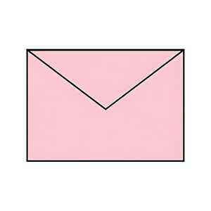 Briefhülle B6 5ST rosa COLORETTI 220720523