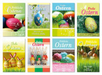 Glückwunschkarten 100 St. Ostern 8-fach sort. - 8...