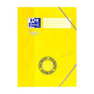 Eckspanner A4+ gelb Postmappe 4006144003750