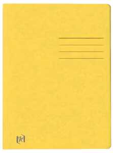 Oxford Schnellhefter TOP FILE+, A4, aus 390 g/m² Karton, gelb