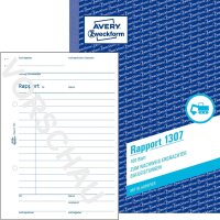 Zweckform 1307 Rapport, DIN A5, vorgelocht, 100 Blatt,...