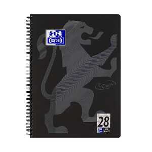 Oxford Touch Collegeblock A4+ L.28 schwarz, 80 Blatt Optik Paper,
