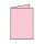 Briefkarte B6 HD 5ST rosa COLORETTI 220719523