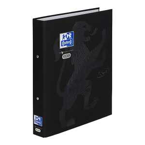 Ringbuch A4 2 Ringe 4cm schwarz