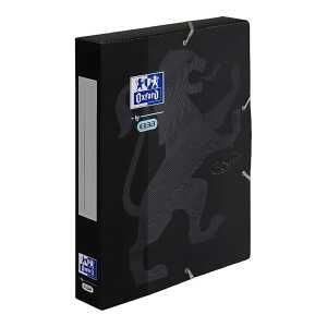 Sammelbox A4+ schwarz 3 Einschlagklappen