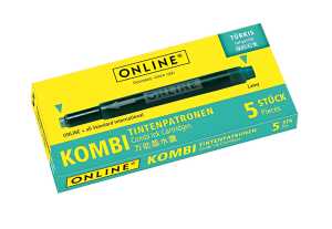 Kombipatrone Türkis 5 Stück 4014421171764