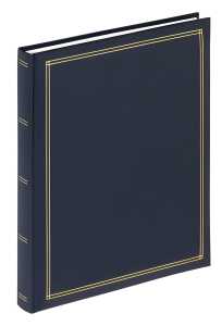 Selbstklebealbum Monza blau, 26x30 cm