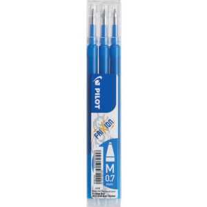 PILOT Tintenrollermine FriXion BLS-FR7 - 0,4 mm, himmelblau, 3er Pack