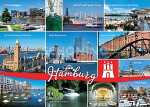 Postkarte Hamburg Wappen 4004545638311