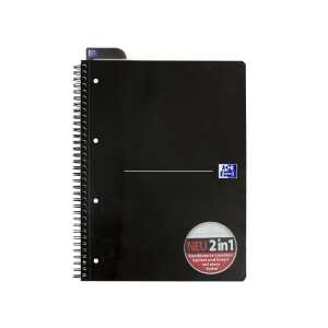 Oxford Office Collegeblock A4liniert 8 mm, 70 Blatt, 5er-Packung