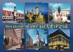 Postkarte Leipzig Herzliche Grüße - 148 x 105mm