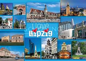 Super-Top-Cards Leipzig I Love Leipzig - 170 x 120mm 4004545246820