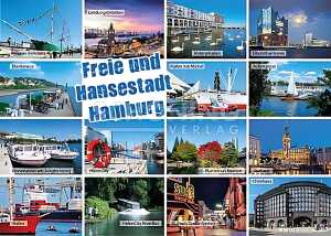 Postkarte Hamburg Freie u. Hansest. Hamburg