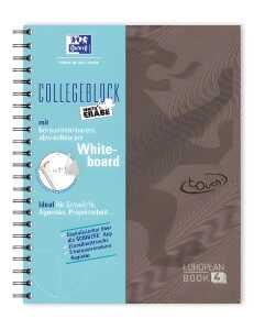 Oxford TOUCH European book 4, A4+, 120 Blatt, incl. Whiteboard, braun