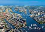 Postkarte Hamburg Hamburg aus der Luft
