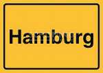 Postkarte Hamburg HAMBURG VERKEHRSSCHILD