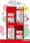 Stabilo Textmarker BOSS MINI Pastellove Display Packs 16...