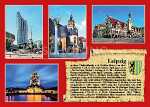Postkarte Leipzig Historisches Leipzig - 148 x 105mm...