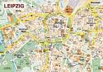 Super-Top-Cards Leipzig Stadtkarte Leipzig - 170 x 120mm