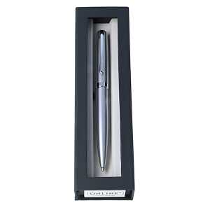 Kugelschreiber Eleganza silber Stärke M Schreibfarbe schwarz,