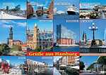 Postkarte Hamburg Grüße aus Hamburg 4004545638342
