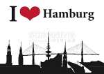 Super-Top-Cards Hamburg I LOVE HAMBURG