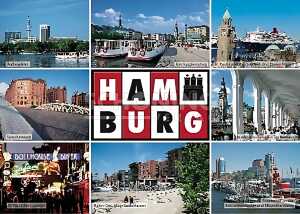 Postkarte Hamburg 4004545442970
