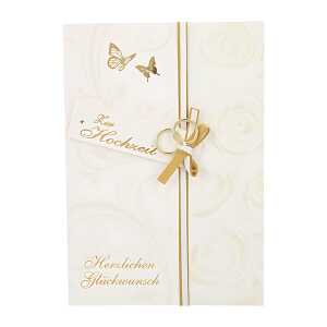 Hochzeit 4 Jahreszeiten Klappkarte Motiv 13