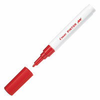 Pilot Pintor Marker fein rot 2,9mm - Mit Rundspitze....