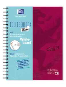 Oxford TOUCH European book 4, A4+, 120 Blatt, incl. Whiteboard, beere