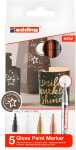 Edding Kalligrafie Glanzlackmarker 753 1-2,5 mm 5er-Set